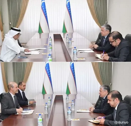 Deputy Foreign Minister of Uzbekistan met with the heads of diplomatic missions of Qatar and Oman